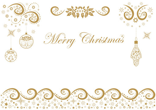 Beautiful festive background with regards to holiday Merry Christmas.Christmas background with frame for congratulation