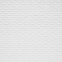 White brick wall background