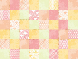 チェック カラフル パターン 白