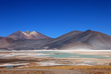 Salar Aguas Calientes, Atacama desert, near San Pedro De Atacama, Chile