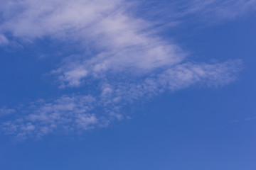 Clouds with blue sky texture and background