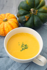 カボチャのスープ