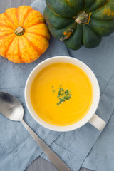 カボチャのスープ