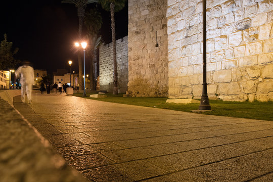 Jerusalem old city walls, Isarael.