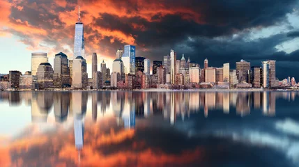 Fototapeten Innenstadt von New York City, USA © TTstudio