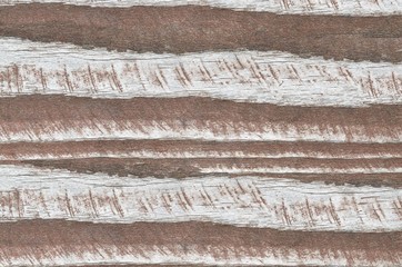 Wood texture. Lining boards wall. Wooden background pattern. Showing growth rings. Brown color