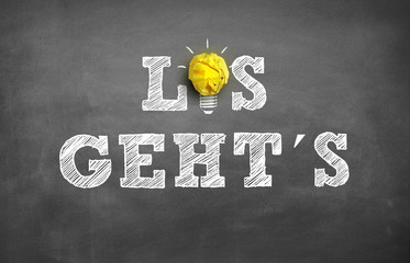 Los geht´s
