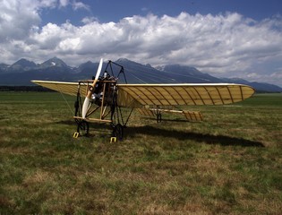 Old one aeroplane