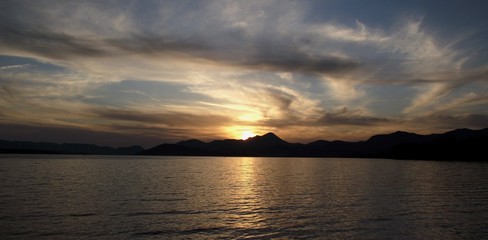 Sunset at Liptov