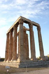 Obraz premium Tempel des Olympischen Zeus