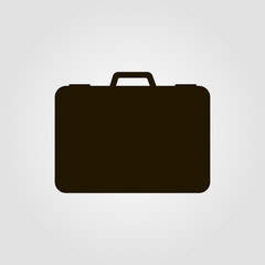 Briefcase icon vector