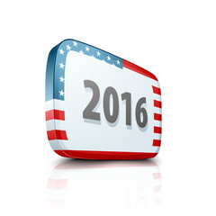 USA 2016 icon illustration