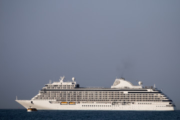 Large cruise ship