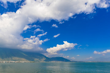 Erhai Lake In Dali Yunnan, China