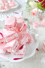 Homemade marshmallows