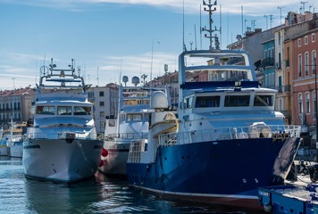 Naklejka premium Sète, thoniers.