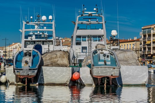 S&egrave;te, thoniers.