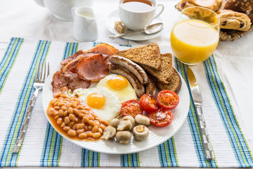 Traditional Full English Breakfast