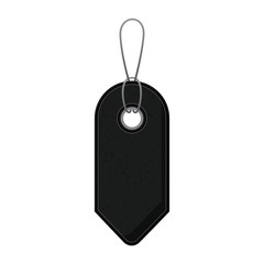 Black and grunge label icon. Tag element banner badge card and product theme. Isolated design. Vector illustration