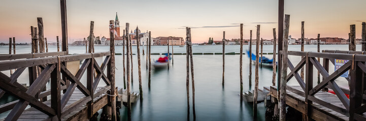 Gondolas in Venice