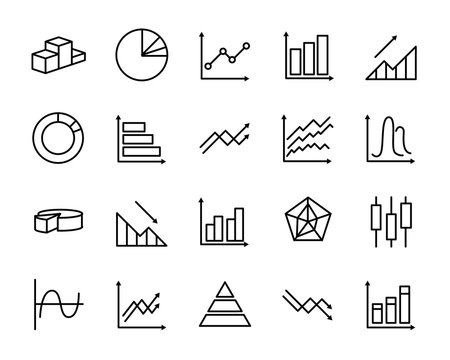 Simple Set of Diagram and Graph