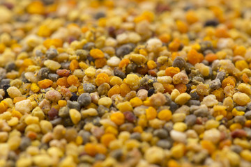 pollen closeup background