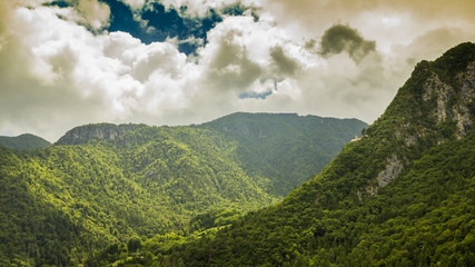 Mellow mountains in Italy