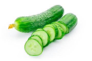 cucumber isolated