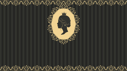 Vintage greeting card design