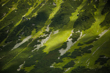 A beautiful Tatry mountain landscape