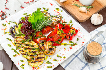 grilled vegetables
