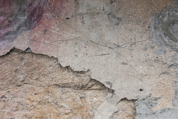 old cement, rough wall background