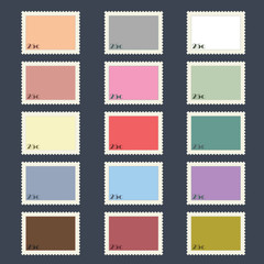 Blank stamps collection