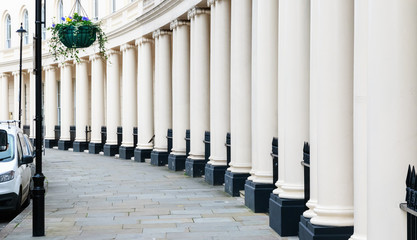 Terrace houses at Park Crescent, London © I-Wei Huang