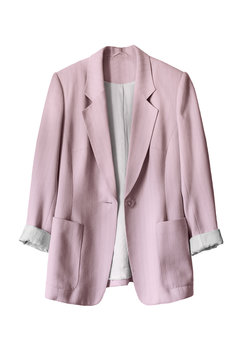 Pink Jacket Isolated