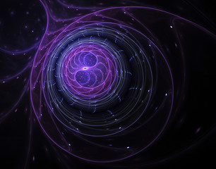 Abstract fractal image