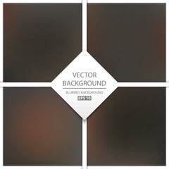 Abstract Creative concept vector multicolored blurred background set. For Web and Mobile Applications, art illustration template design, business infographic and social media, modern decoration