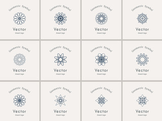 Vector geometric symbols