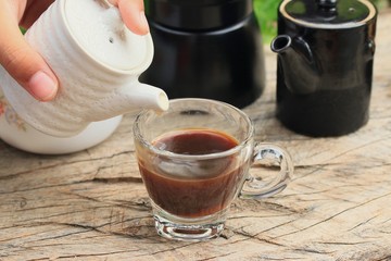 hot coffee espresso