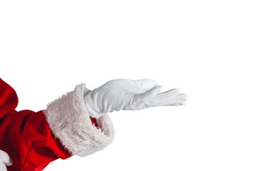 Santa Claus making hand gesture - Powered by Adobe