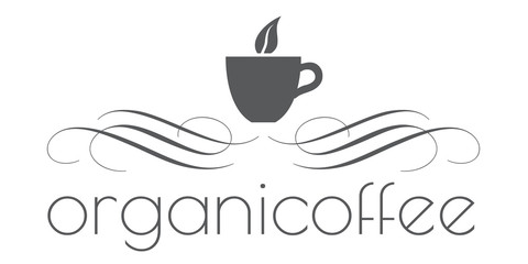 Organic coffee logo