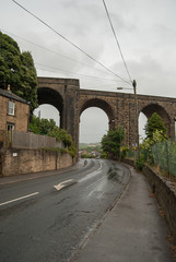 RAILWAY DENBY DALE VIADUCT, WEST YORKSHIRE, ENGLAND  © DawidDobosz