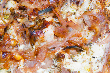 Fish stew background