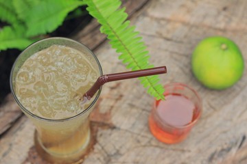 honey lime with soda