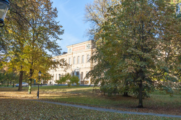 scenic view of a park in Stockholm.