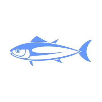 Tuna fish vector icon