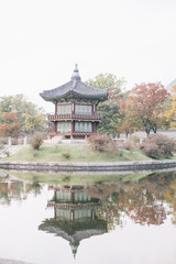 Fototapeta na wymiar Gyeongbokgung in korea