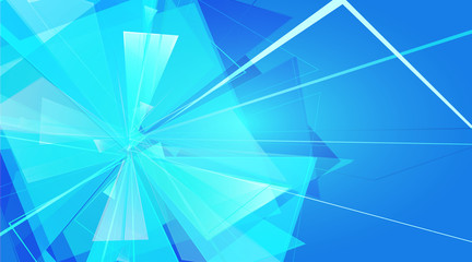 Fototapeta premium blue card