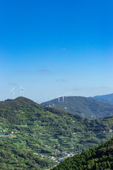 風力発電施設（ウインドパワー）　佐田岬半島