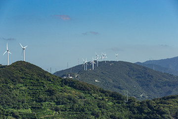風力発電施設（ウインドパワー）　佐田岬半島